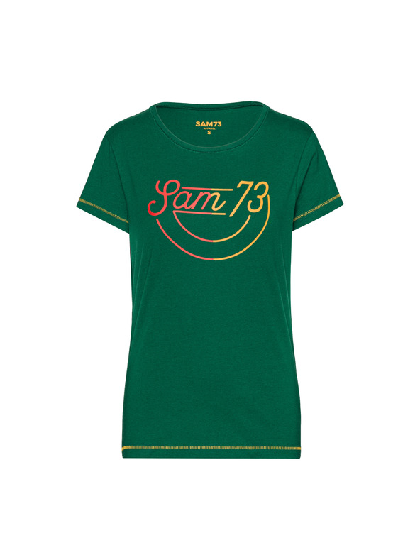 Sam 73 Zelena ženska majica SAM 73 Cerina
