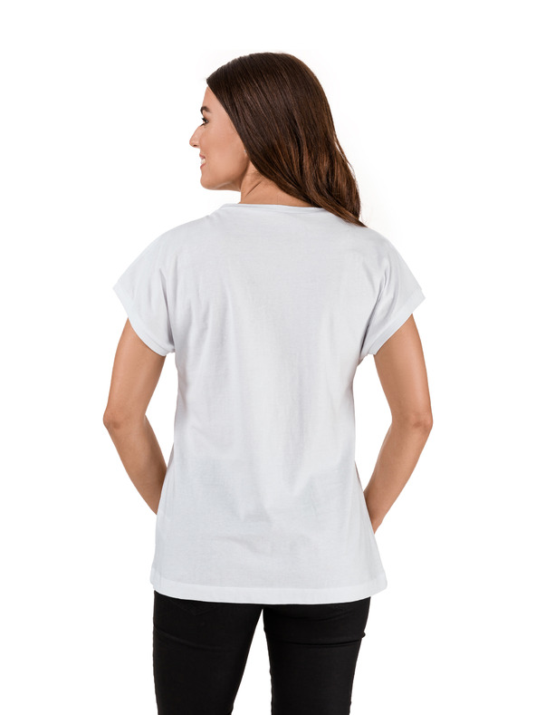 Sam 73 Bela ženska majica SAM 73 Defina