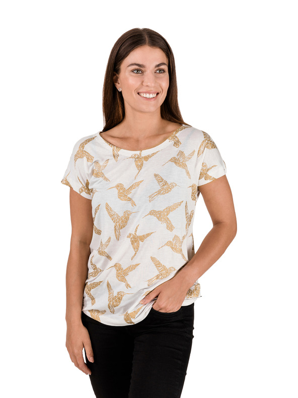 Sam 73 Kremasta ženska majica SAM 73