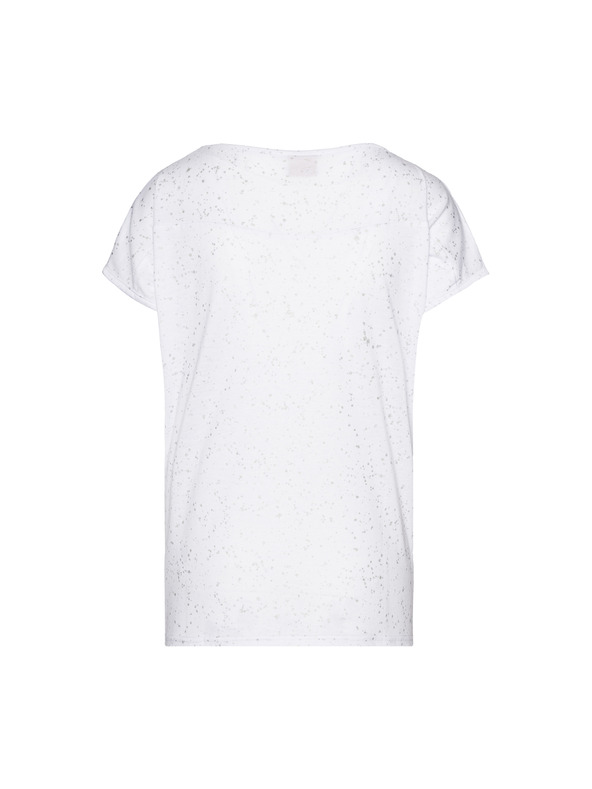 Sam 73 Bela ženska vzorčasta majica SAM 73 Tracey