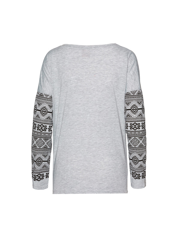 Sam 73 Sivo žensko majico SAM 73 Beatrice