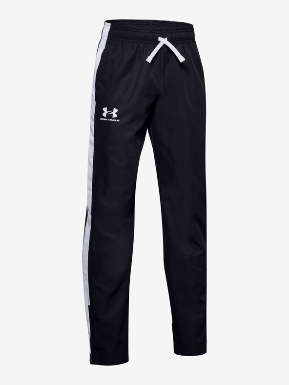 Under Armour Deške spodnji del trenirke Under Armour UA Woven Track Pants-BLK