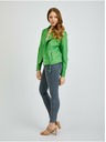 Orsay Zelena ženska jakna iz umetnega semiša ORSAY