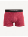Celio Rdeče moške vzorčaste boksarice Celio Mitch