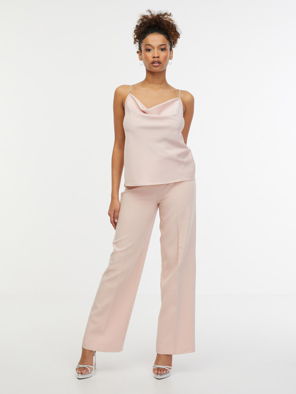 Orsay Svetlo roza satenast top za ženske ORSAY