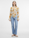 Orsay Bela ženska cvetlična bluza ORSAY