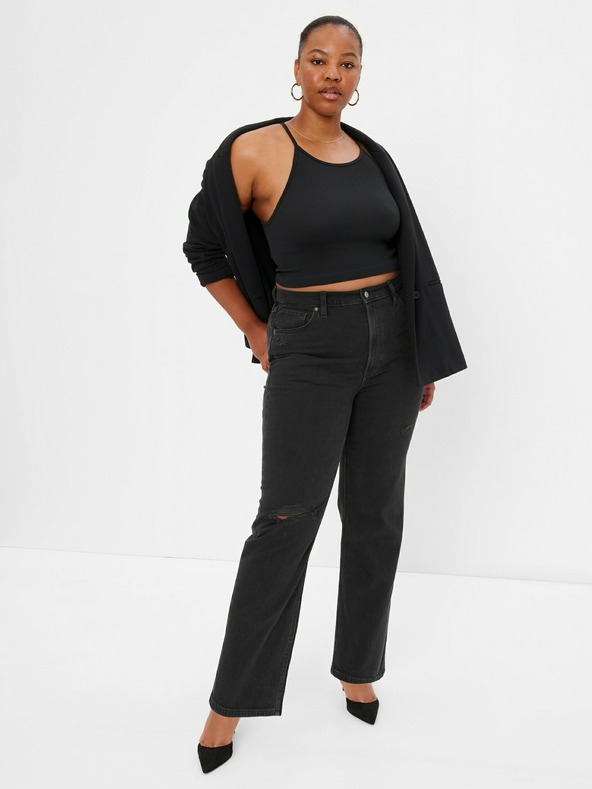 GAP Kavbojke loose High Rise Organic Cotton '90s GAP