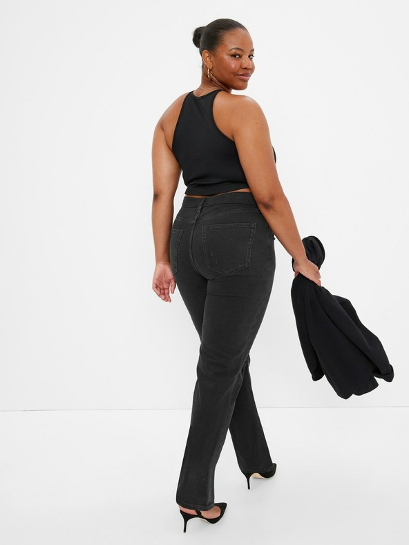 GAP Kavbojke loose High Rise Organic Cotton '90s GAP