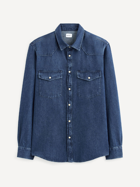 Celio Temno modra srajca Celio Sarevient