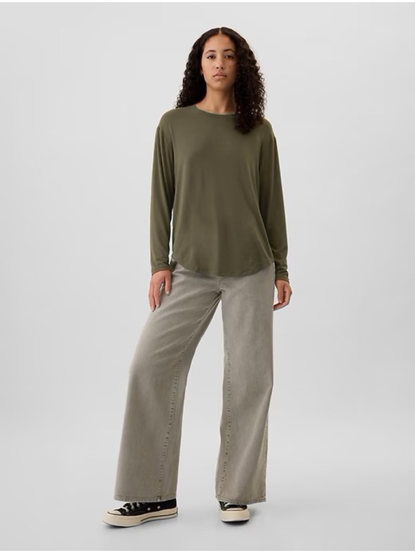 GAP GAP majica z dolgimi rokavi