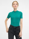 Orsay Zelena ženska majica s kratkimi rokavi ORSAY