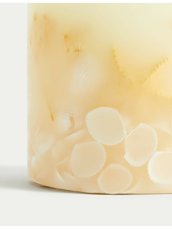 Marks & Spencer Dišeča sveča z morskimi školjkami Marks & Spencer večbarvna