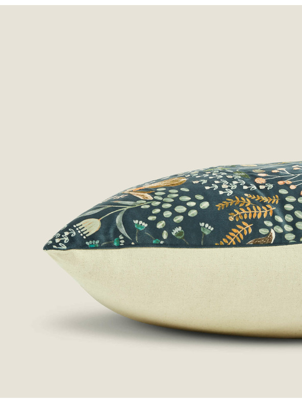 Marks & Spencer Vezenjena blazina z motivom gozda Marks & Spencer mornarsko modra