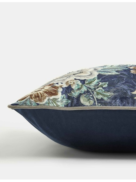 Marks & Spencer Žametna okrašena blazina z motivom ptic Marks & Spencer mornarsko modra