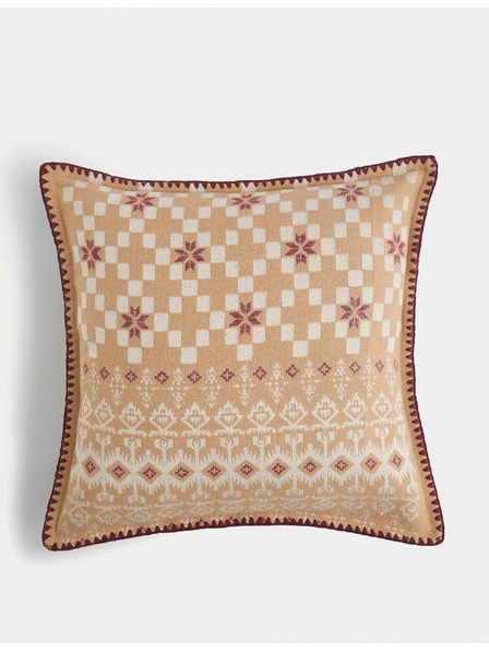 Marks & Spencer Izvezena odeja Sierra iz čiste bombaža Marks & Spencer vijolična