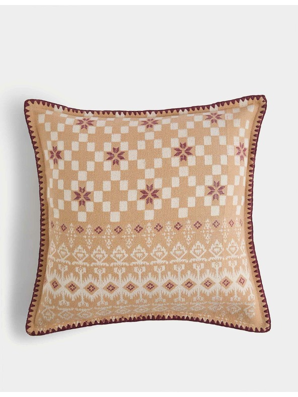 Marks & Spencer Izvezena odeja Sierra iz čiste bombaža Marks & Spencer vijolična