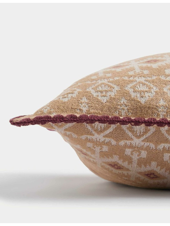 Marks & Spencer Izvezena odeja Sierra iz čiste bombaža Marks & Spencer vijolična