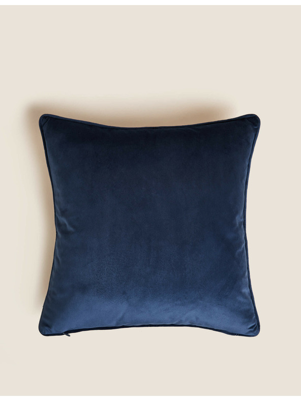 Marks & Spencer Žametna blazina s ptički Marks & Spencer mornarsko modra