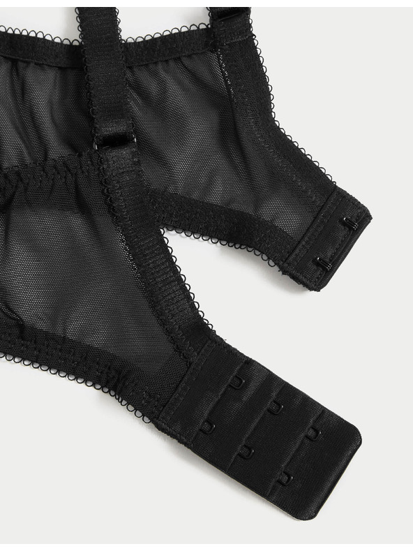 Marks & Spencer Balkonska modna halja Jasmine z žicami in čipko, vel. A–E Marks & Spencer črna