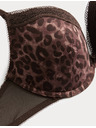 Marks & Spencer Čipkast push-up dekolte nedrček Jasmine z žicami, (vel. A–E) Marks & Spencer rjava