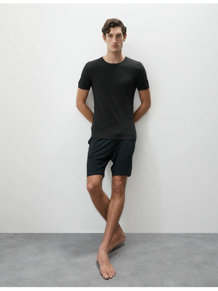 Marks & Spencer Majica iz bombažne mešanice Supima® Marks & Spencer črna