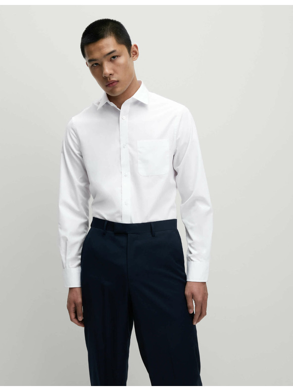 Marks & Spencer Srajca z dolgimi rokavi, normalen kroj, komplet 3 kosi Marks & Spencer bela