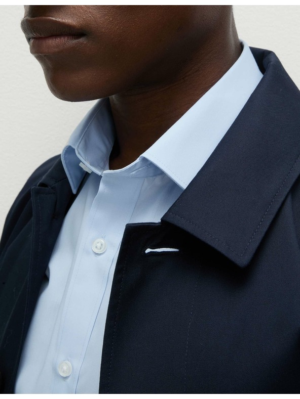 Marks & Spencer Srajca ozkega kroja iz mešanice bombaža, 3 kosi Marks & Spencer modra