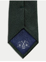 Marks & Spencer 100% svilena kravata s teksturo Marks & Spencer zelena