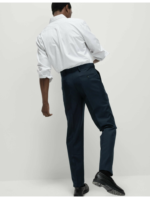 Marks & Spencer Hlačne nogavice tankega kroja Marks & Spencer mornarsko modre barve