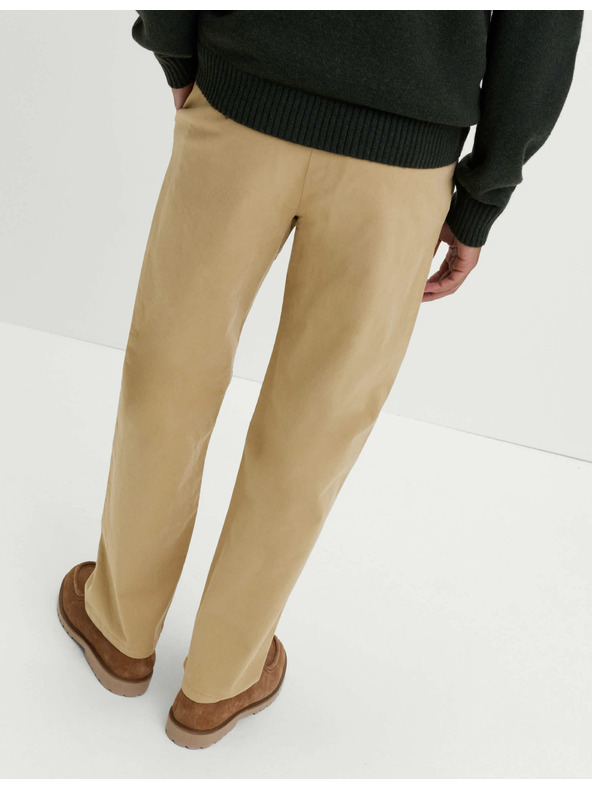 Marks & Spencer Raztegljive chino hlače ohlapnega kroja Marks & Spencer bež