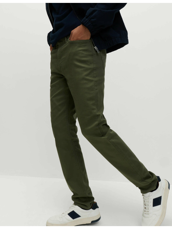 Marks & Spencer Raztegljive kavbojke ozkега kroja Marks & Spencer zelena