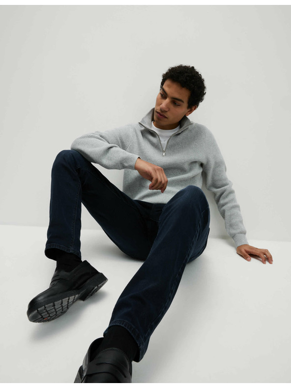 Marks & Spencer Raztegljive hlače chinos Marks & Spencer mornarsko modre barve