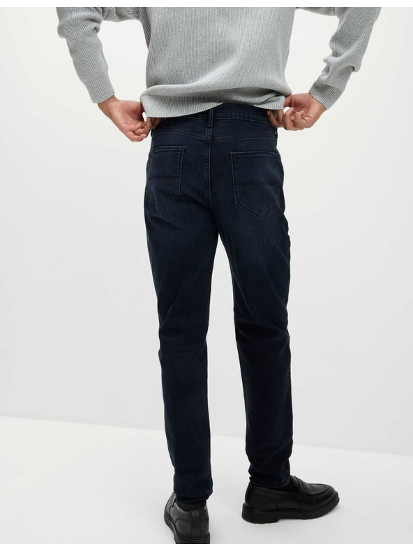 Marks & Spencer Raztegljive hlače chinos Marks & Spencer mornarsko modre barve