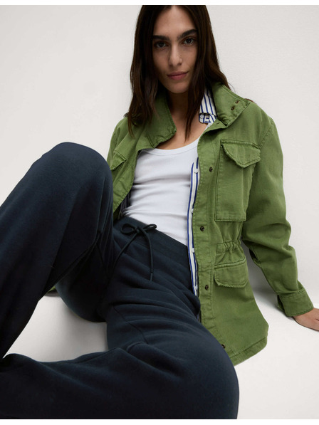 Marks & Spencer Trenirka z manšetami, z visokim deležem bombaža in vrvico Marks & Spencer mornarsko modra