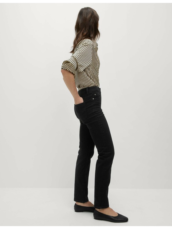 Marks & Spencer Sienna stretch straight leg jeans Marks & Spencer črne