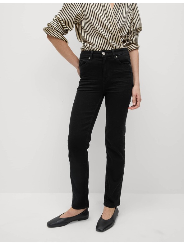 Marks & Spencer Sienna stretch straight leg jeans Marks & Spencer črne