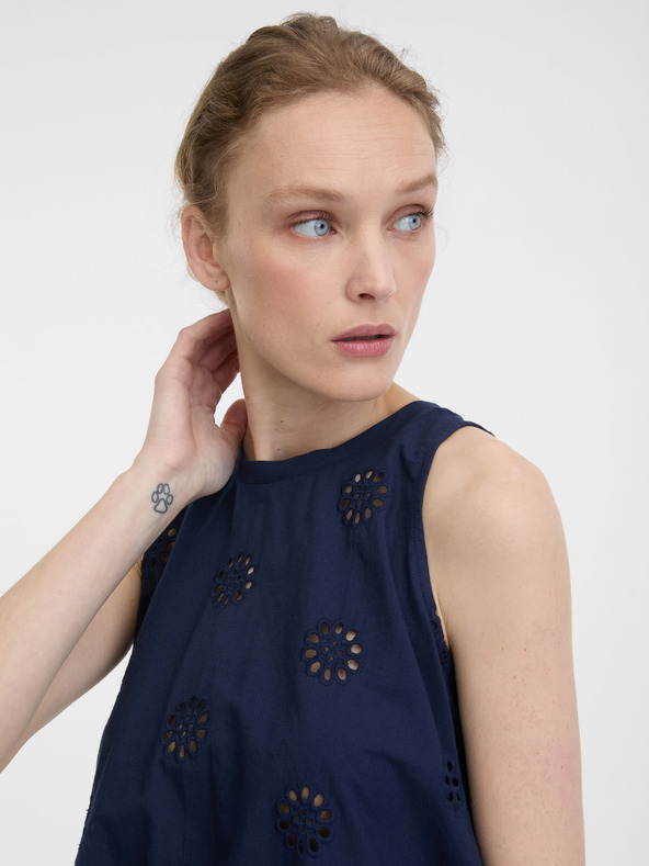 Orsay Temno modra ženska bluza ORSAY