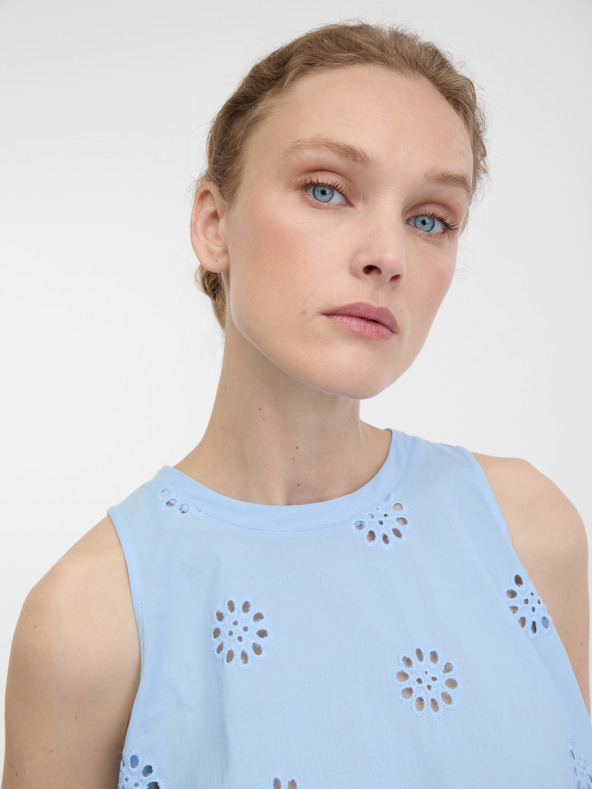 Orsay Svetlo modra ženska bluza ORSAY