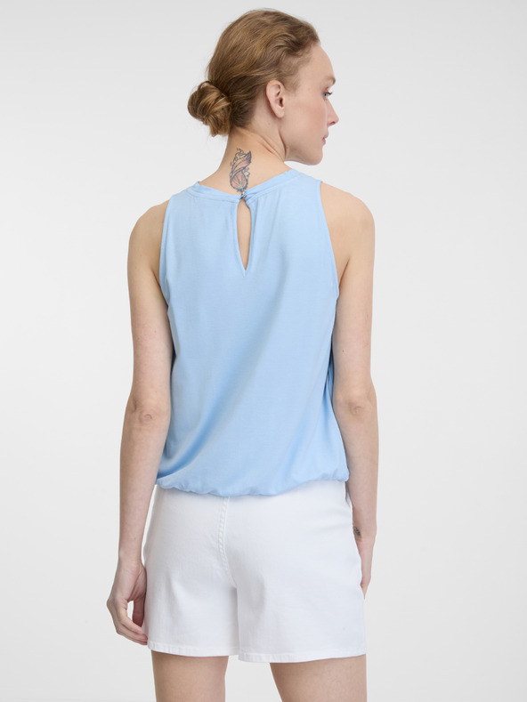 Orsay Svetlo modra ženska bluza ORSAY
