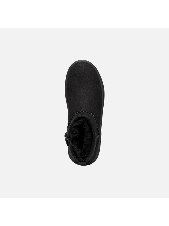 Geox Črna dekliška gležnjarska obutev Geox Theleven Girl