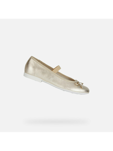 Geox Zlate dekliške balerinke Geox Plie