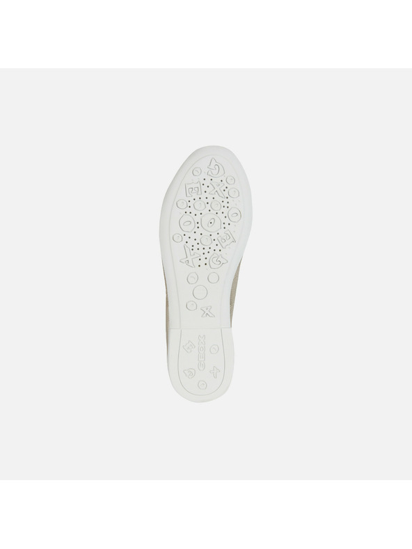 Geox Zlate dekliške balerinke Geox Plie