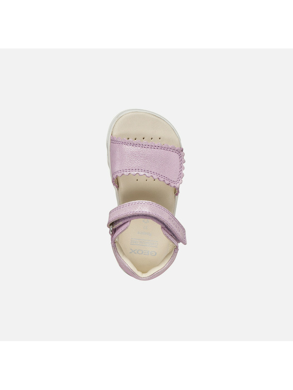 Geox Rožnati deklinski barefoot sandali Geox Sandal Steppieup