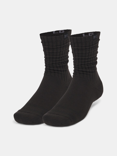 Under Armour Unisex nogavice  Under Armour Sportswear Ctn Scrunch Crew-BLK