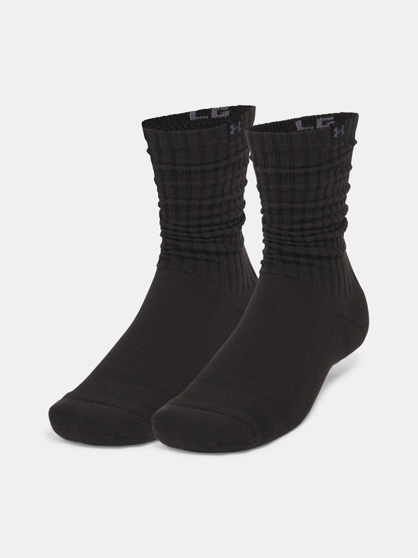 Under Armour Unisex nogavice  Under Armour Sportswear Ctn Scrunch Crew-BLK