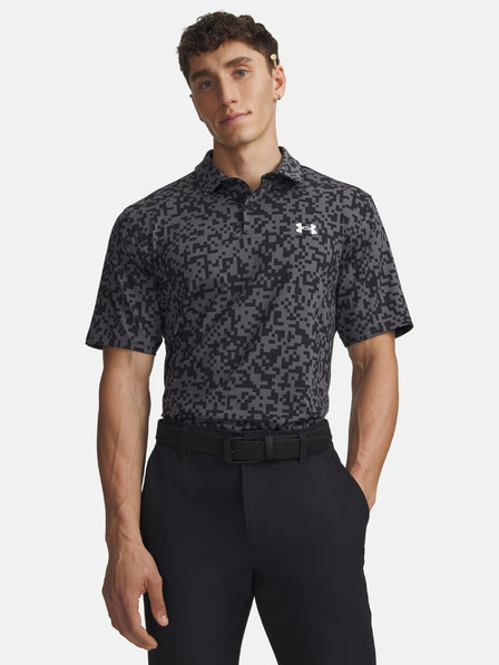Under Armour Moška majica Under Armour UA T2G Printed Polo-BLK