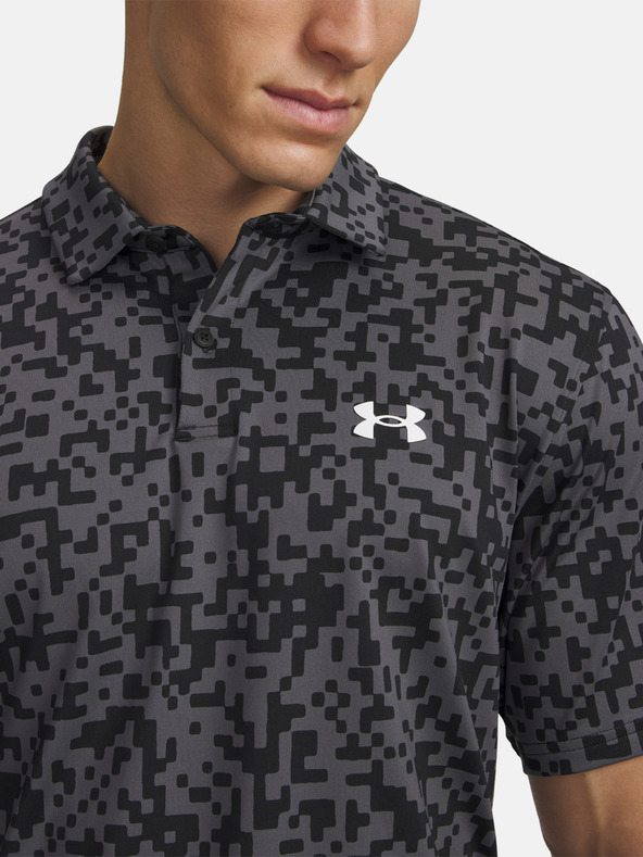 Under Armour Moška majica Under Armour UA T2G Printed Polo-BLK