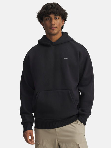 Under Armour Moški pulover  Under Armour UA Icon Heavy Rib Hdy-BLK