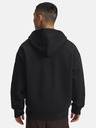 Under Armour Moški pulover  Under Armour UA Icon Heavy Rib FZ-BLK