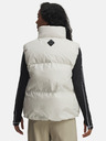 Under Armour Ženski jopič Under Armour Limitless Down Puffer Vest-WHT